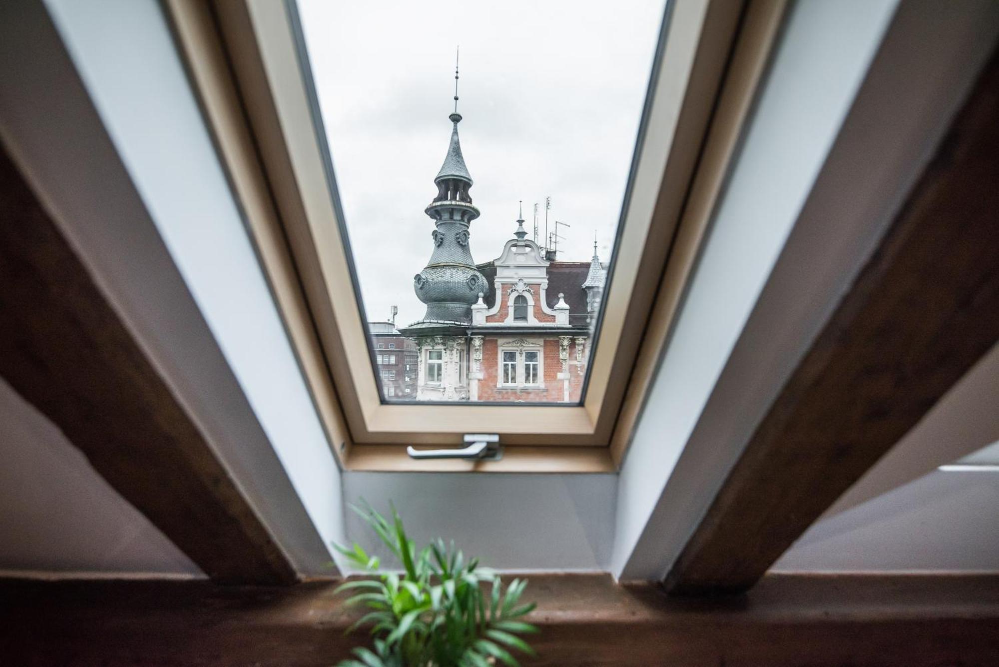 Przytulny Apartament Z Wieza 格利维采 外观 照片